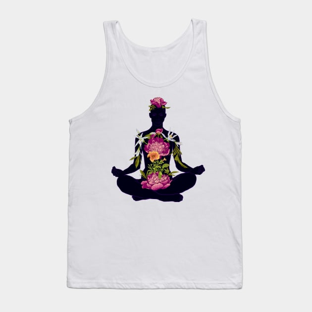 Yoga #23 Tank Top by Olga Berlet